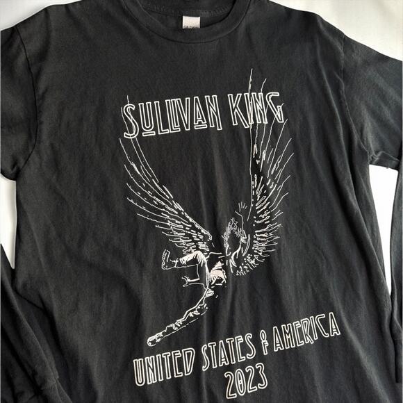 Sullivan King Black Long Sleeve Top - Picture 1 of 3